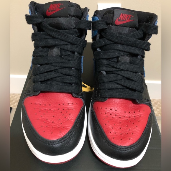 Nike Air Jordan 1 High UNC to Chicago 1.5y Kids Youth Pre School - Picture 1 of 7